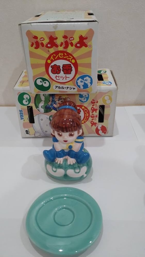 Amazon.co.jp: ぷよぷよ お香セット4体 お香立て Puyo Puyo